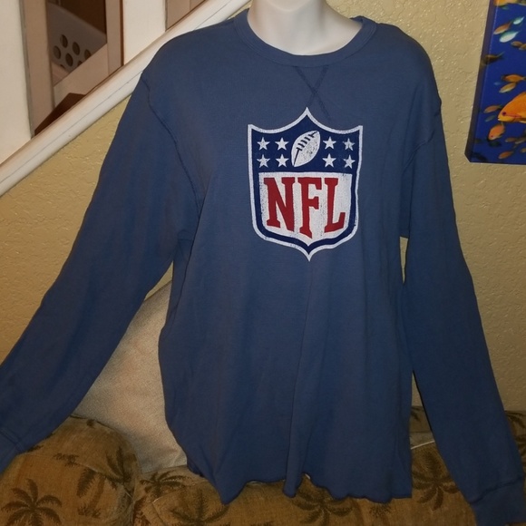 distant replays Other - NFL blue thermal size xl shirt